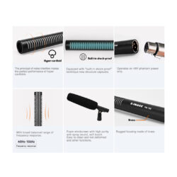 Microfono shotgun E-Image PM-780