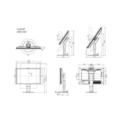 Eizo ColorEdge CG2420 Zeichenmonitor