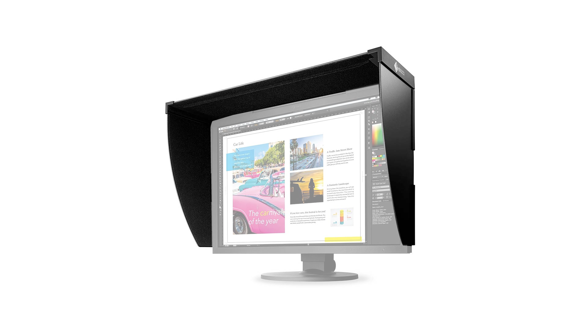 Palpebra paraluce Eizo CH2400 per monitor ColorEdge