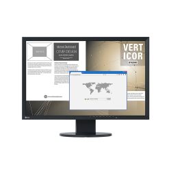 Eizo FlexScan EV2430 monitor da 24" con antiriflesso e Auto-EcoView per ufficio - nero