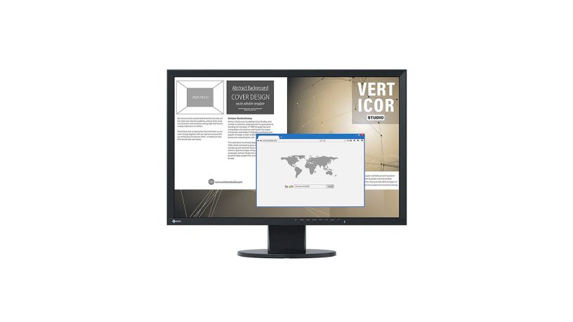 Eizo FlexScan EV2430 monitor da 24" con antiriflesso e Auto-EcoView per ufficio - nero