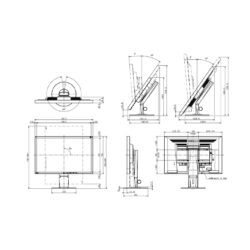 Eizo FlexScan EV2430 monitor da 24" con antiriflesso e Auto-EcoView Disegno