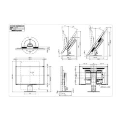 Eizo FlexScan EV2430 monitor disegno