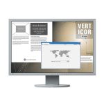 Eizo FlexScan EV2430 monitor da 24.1" con antiriflesso e Auto-EcoView per ufficio - grigio chiaro