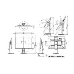 Eizo FlexScan EV2456 monitor da 24" con cornice ultrasottile Disegno