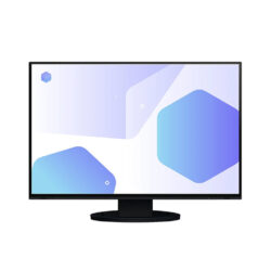 Eizo FlexScan EV2485 monitor da 24" con USB-C, DisplayPort e HDMI per ufficio - nero