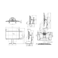 Eizo FlexScan EV2740X monitor Disegno
