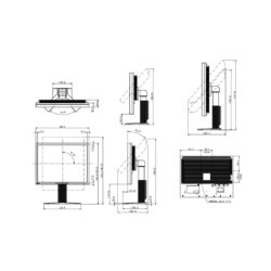 Eizo FlexScan S2134 monitor da 21" IPS Disegno