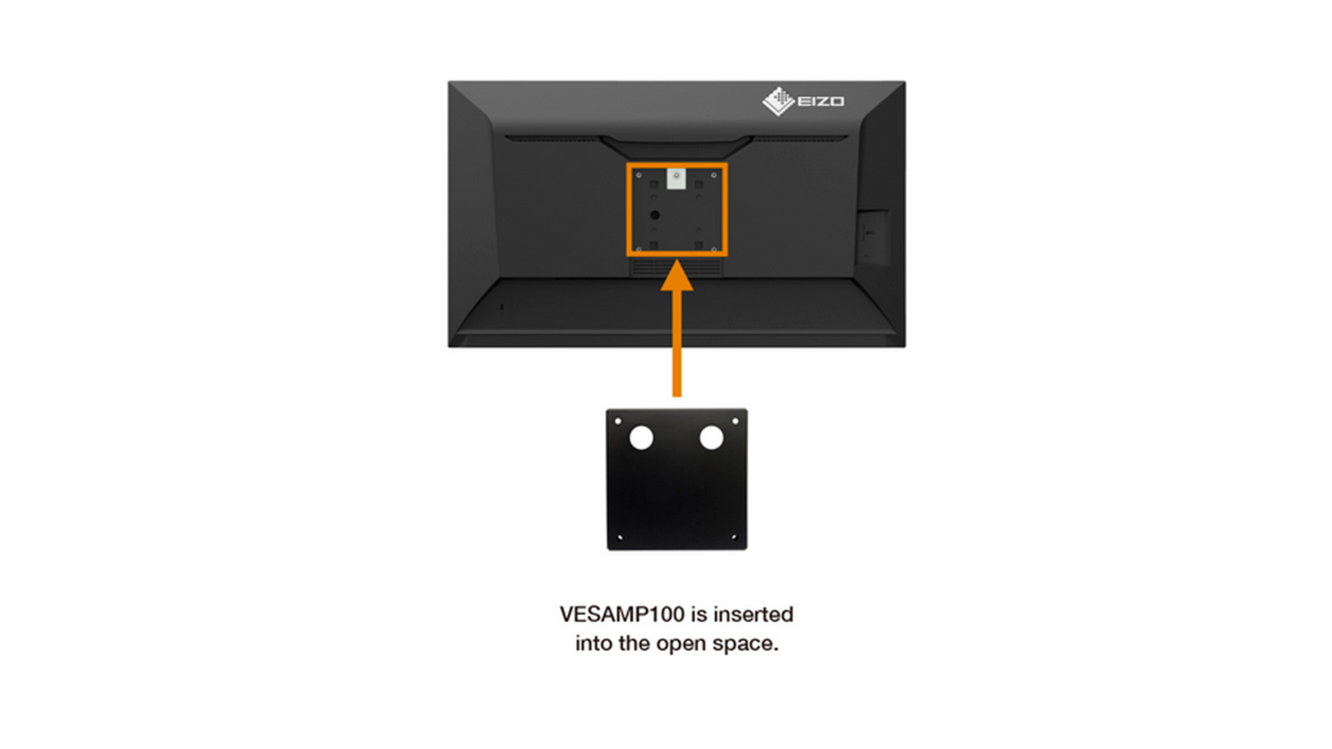 Eizo VESAMP100 attacco vesa per monitor flexscan, colorade RadiForce DX0212-IP