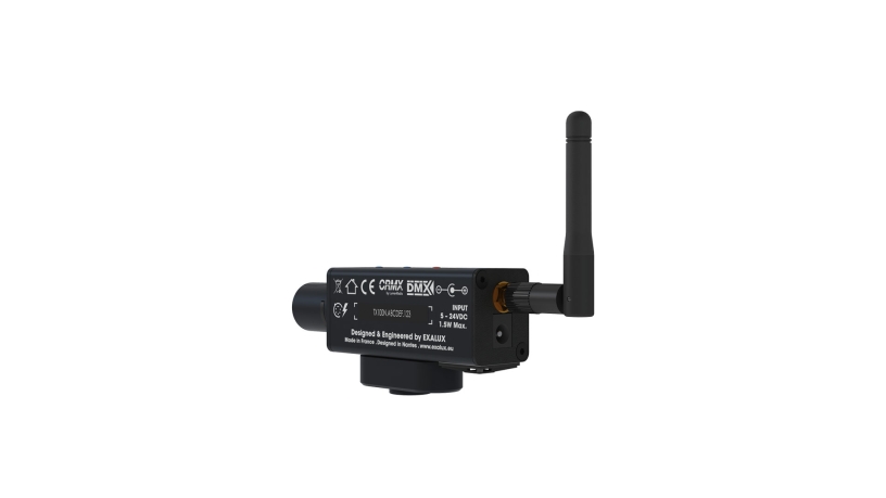 CNT.001.005_Exalux_Exalux Connect TX100N Kit trasmettitore DMX wireless