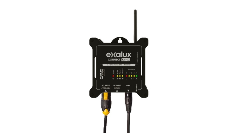 ZAE11CON00000B-Exalux_Exalux Connect RX100 Basic ricevitore DMX wireless