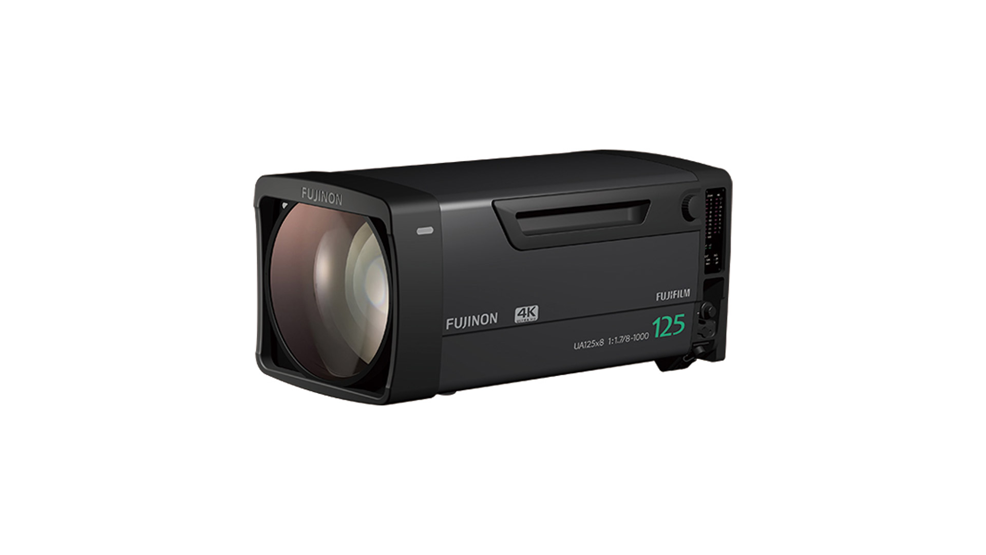 Ottica Fujinon UA125X8BESM-S35 box 2/3" 4K EFP 8-1000mm ARIA estensore 2x stabilizzatore incorporato - Attacco B4