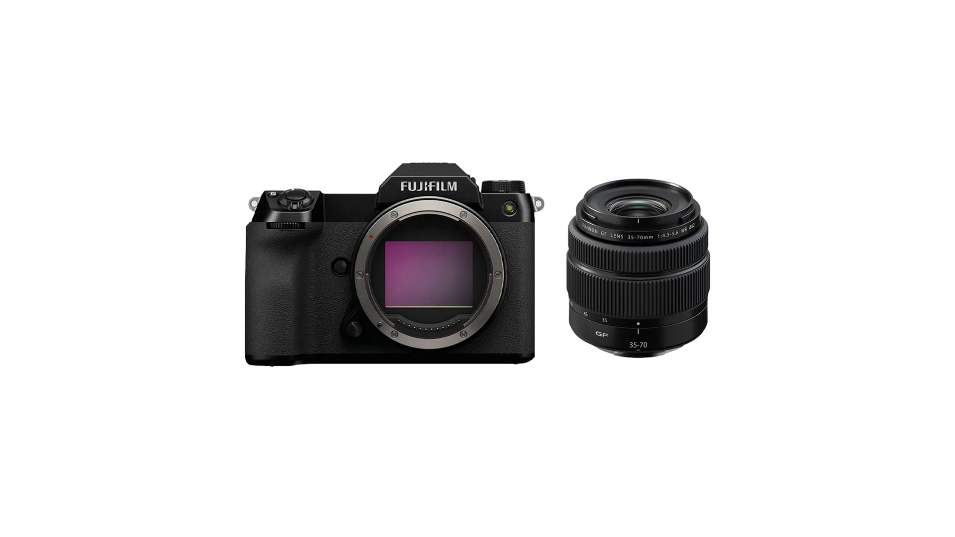 Fujifilm GFX 50S II con obiettivo GF 35-70mm f/4.5-5.6 WR – Body nero