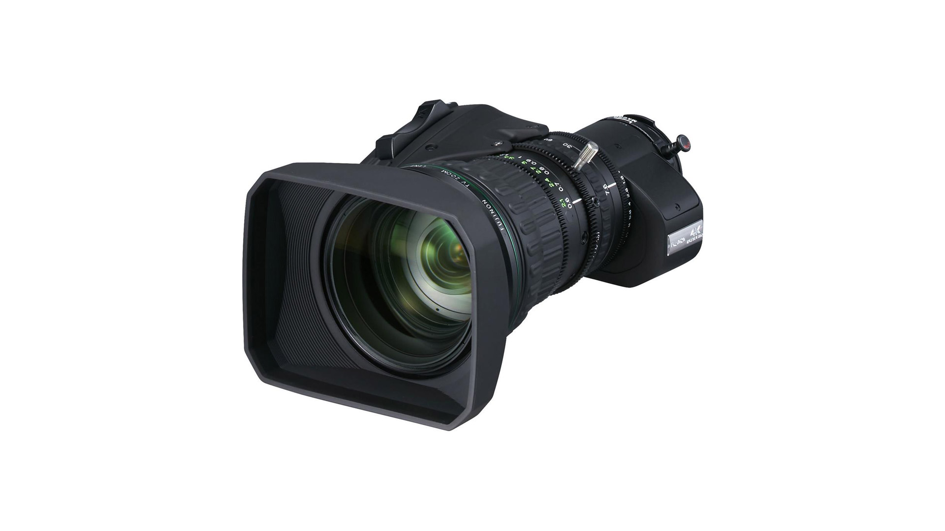 Ottica Fujinon UA18x7.6BERD-S10 2/3" ENG 4K 7.6-137mm extender 2x Zoom con focus Servo - Attacco B4