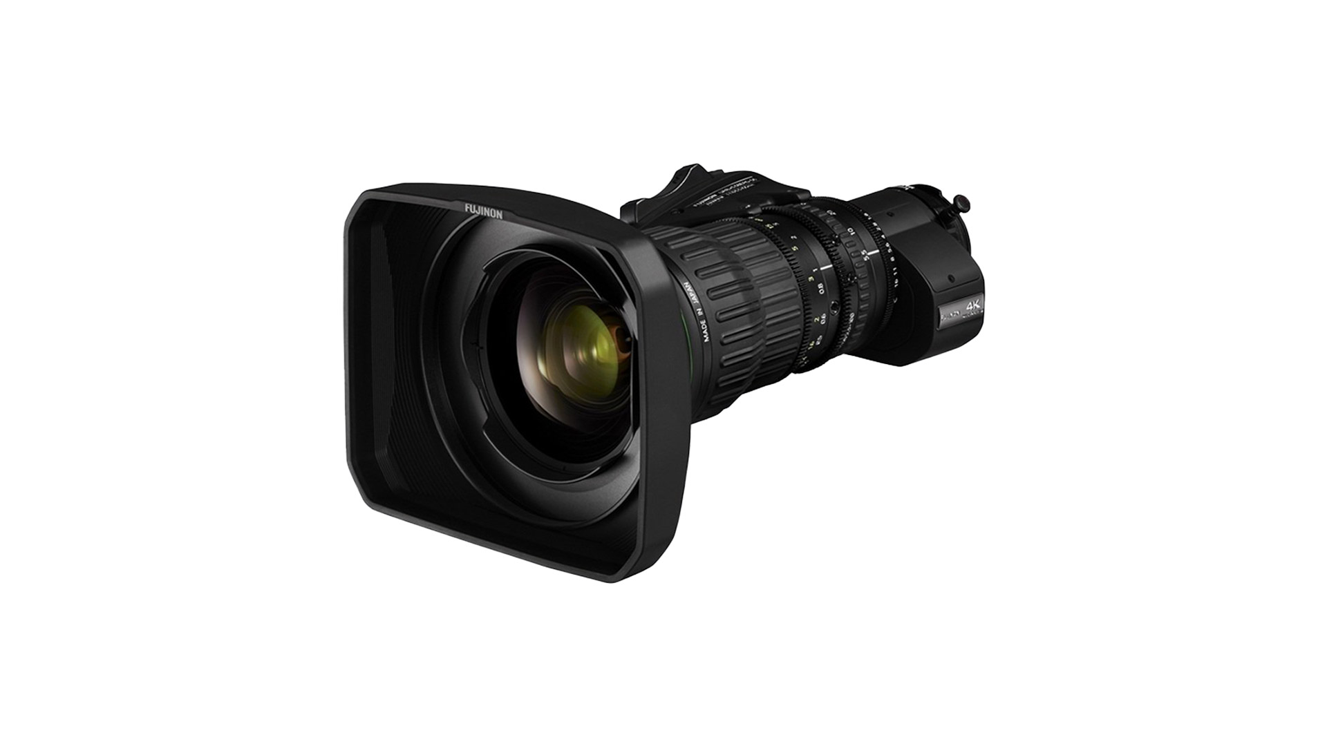 Ottica Fujinon UA18x5.5BERD-S10 2/3" ENG 4K 5.5-100mm ARIA extender 2x Zoom con focus Servo - Attacco B4
