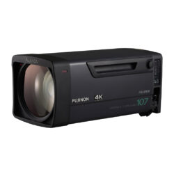 Ottica Fujinon UA107x8.4BESM-T45 box 2/3" 4K EFP 8.4-900mm ARIA estensore 2x stabilizzatore incorporato - Attacco B4