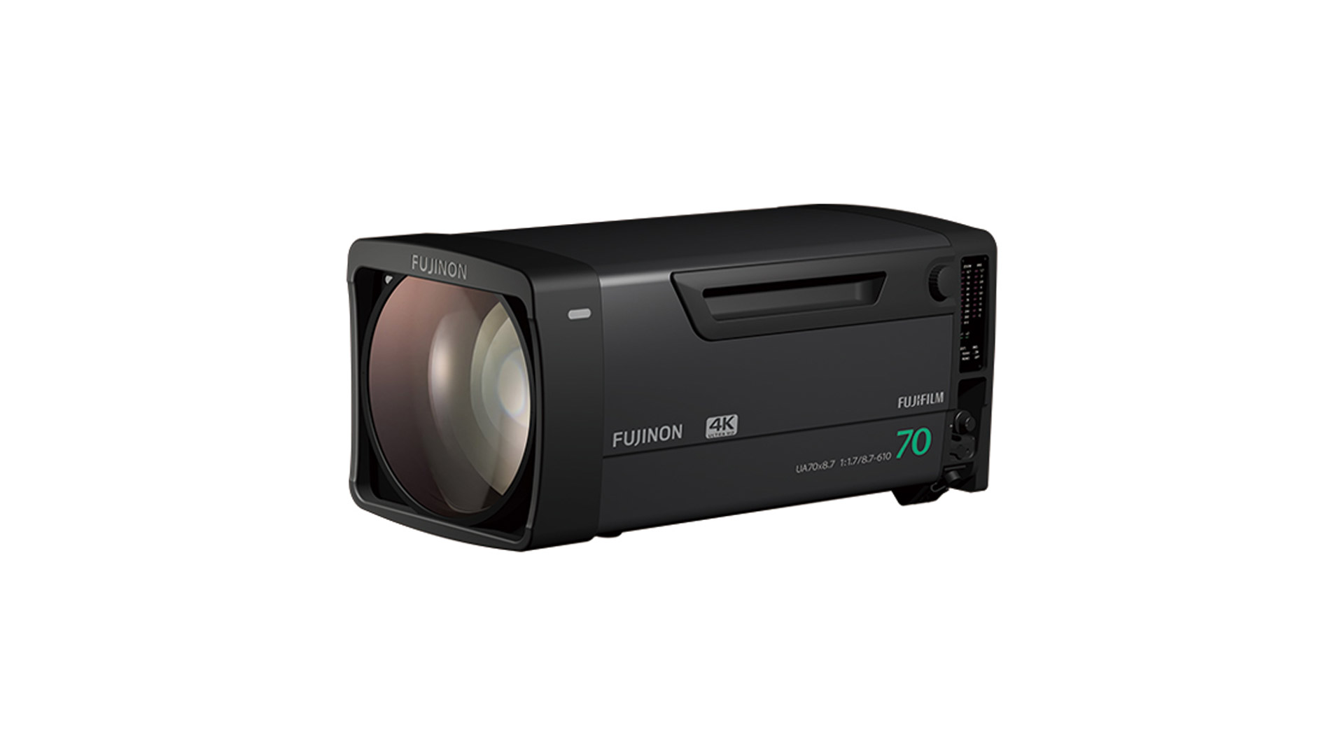 Ottica Fujinon UA70X8.7BESM-T45 box 2/3" 4K EFP 8.7-610mm ARIA estensore 2x stabilizzatore incorporato - Attacco B4
