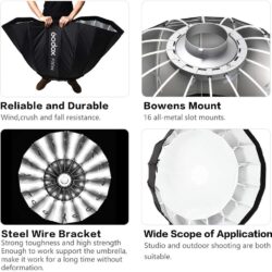 Softbox parabolico