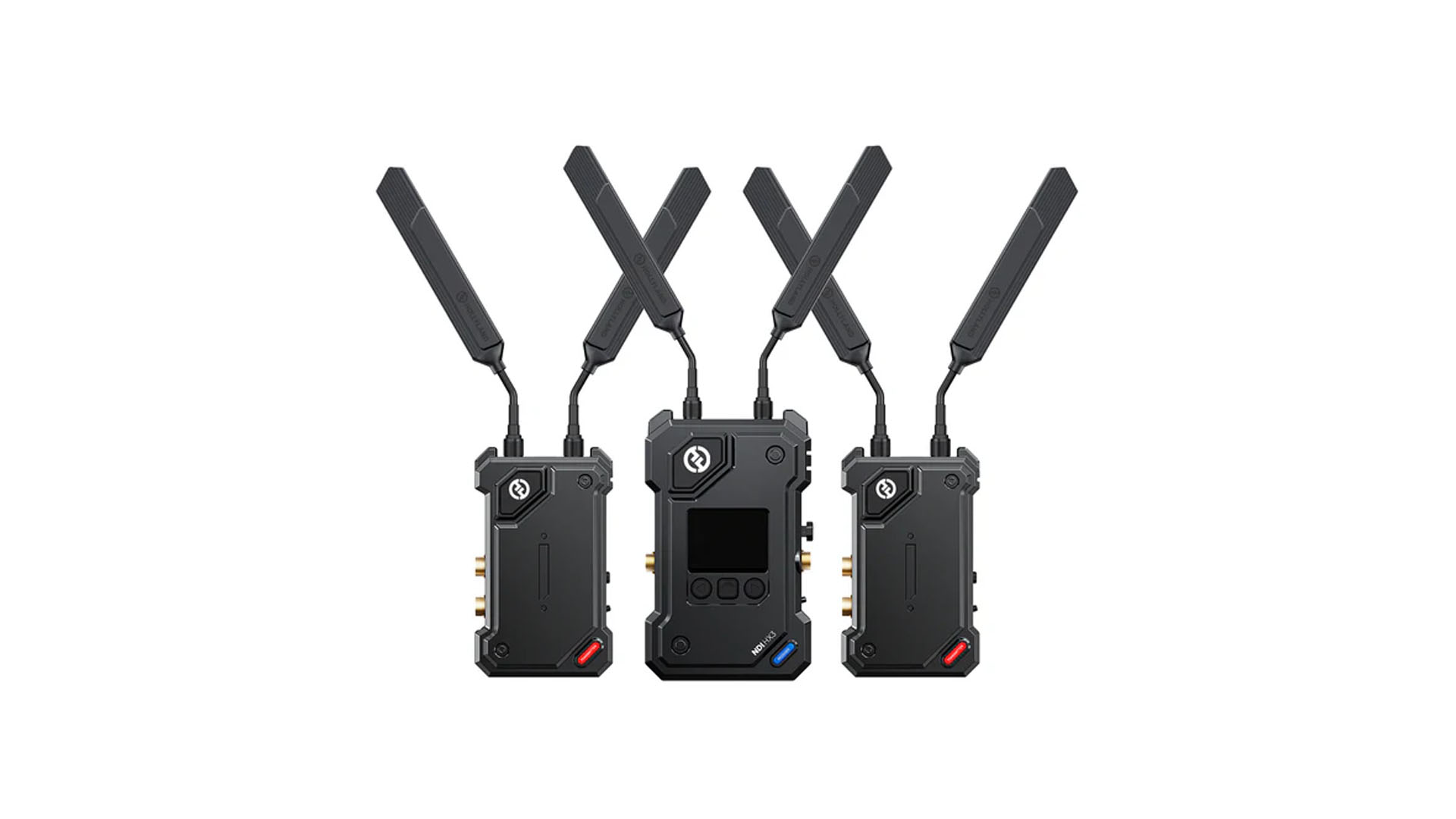 Hollyland COSMO C2 2TX+1RX Sistema di Trasmissione Wireless SDI/HDMI Kit 2 Trasmettitori e 1 Ricevitore