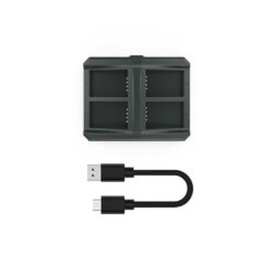 HL-C1PRO-CH04_HOLLYLAND_Caricabatterie 4 batterie Hollyland per Solidcom C1 Pro