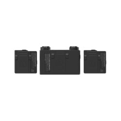 HL-LARK-150-DUO-B Hollyland LARK 150 Duo sistema microfonico wireless con 2 trasmettitori e ricevitore Nero