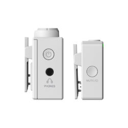 HL-LARK-150-SOLO-W_Hollyland_Hollyland LARK 150 Solo sistema microfonico wireless con singolo trasmettitore e ricevitore Bianco