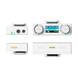 HL-LARK-150-SOLO-W_Hollyland_Hollyland LARK 150 Solo sistema microfonico wireless con singolo trasmettitore e ricevitore Bianco