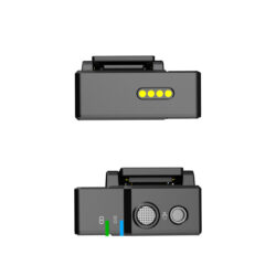 HL-LARK-150-TRANSMITTER-B_Hollyland LARK 150 microfono trasmettitore wireless a clip Nero