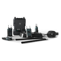 HL-SOLIDCOM-M1-4B_Hollyland_Sistema intercom wireless full duplex Hollyland Solidcom M1 con stazione base e 4 trasmettitori con cuffie