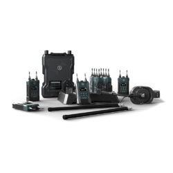 HL-SOLIDCOM-M1-8B_Hollyland_Sistema intercom wireless full duplex Hollyland Solidcom M1 con stazione base e 8 trasmettitori con cuffie