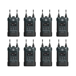 HL-SOLIDCOM-M1-8B_Hollyland_Sistema intercom wireless full duplex Hollyland Solidcom M1 con stazione base e 8 trasmettitori con cuffie