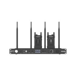 HL-SYSCOM-1000T-8D_Hollyland_Sistema intercom wireless full duplex Hollyland Syscom 1000T con stazione base e 8 trasmettitori con cuffie