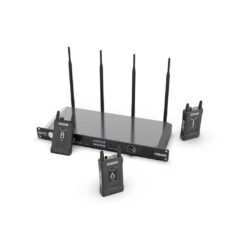 HL-SYSCOM-1000T-8D_Hollyland_Sistema intercom wireless full duplex Hollyland Syscom 1000T con stazione base e 8 trasmettitori con cuffie