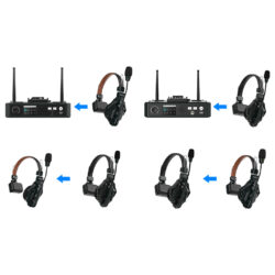 HL-Solidcom-C1-Pro--HUB8S_HOLLYLAND_Hollyland Solidcom C1 Pro HUB8S sistema intercom wireless full duplex ENC con 8 cuffie e hub