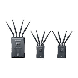 Hollyland Syscom 421S sistema di trasmissione wireless con 2 trasmettitori e 1 ricevitore 550m