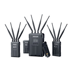 Hollyland Syscom 421S sistema di trasmissione wireless con 4 trasmettitori e 1 ricevitore 550m