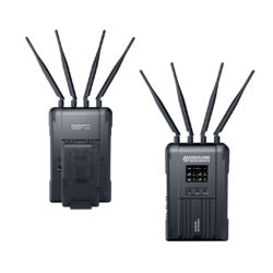 Hollyland Syscom 421S sistema di trasmissione wireless con 4 trasmettitori e 1 ricevitore 550m