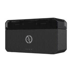 LARK-MAX-Duo-2_Hollyland_Hollyland Lark Max Duo sistema microfonico wireless con 2 microfoni, 2 trasmettitori e ricevitore - nero