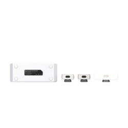 Hollyland Lark Max Duo sistema microfono wireless e ricevitore - bianco