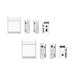 Hollyland Lark Max Duo sistema microfono wireless e ricevitore - vista laterale