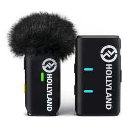 Hollyland Lark M1 Solo ricevitore e trasmettitore wireless con cancellazione intelligente del rumore