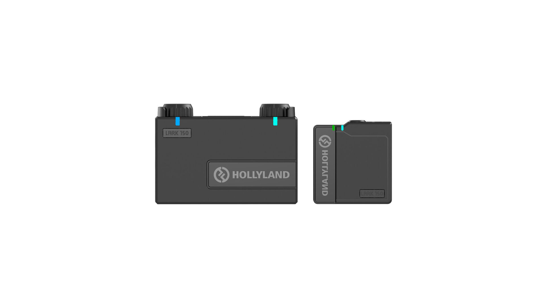 Hollyland LARK 150 Solo sistema microfonico wireless con singolo trasmettitore e ricevitore – Nero