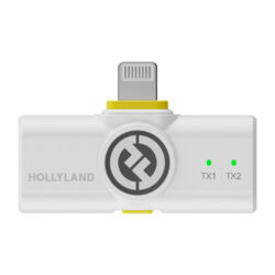 Hollyland Lark M2 ricevitore con plug Lightning per iPhone - bianco