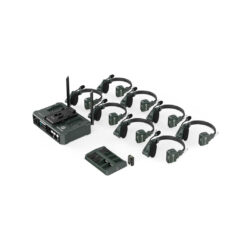 Hollyland Solidcom C1-HUB8S sistema intercom wireless full duplex con 8 cuffie, talkback e base Hub