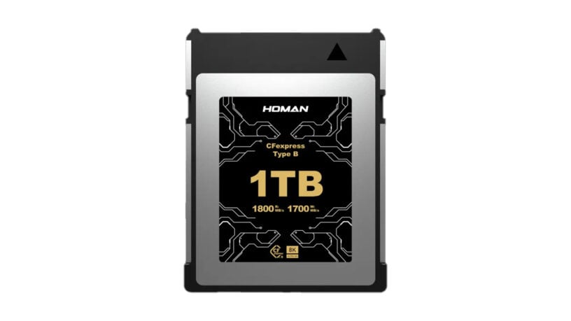 Scheda di memoria CFexpress Type B HOMAN 1.0 TB - R1800MB/s W1700MB/s