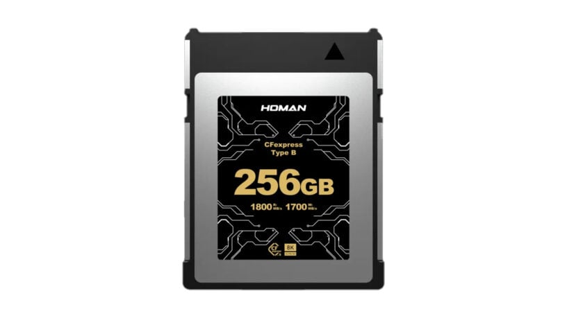 Scheda di memoria CFexpress Type B HOMAN 256 GB - R1800MB/s W1700MB/s