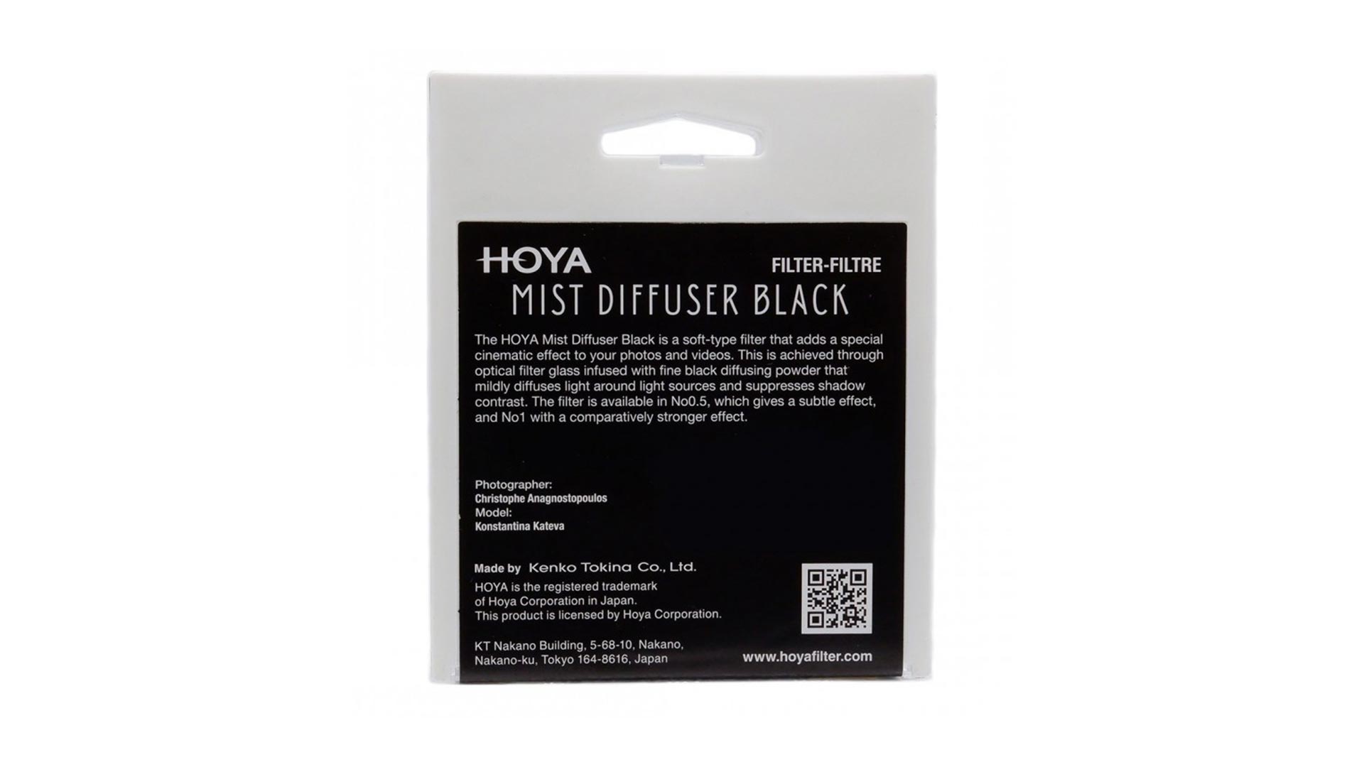 Filtro Creativo Hoya Mist Diffuser Black No 1 82 mm