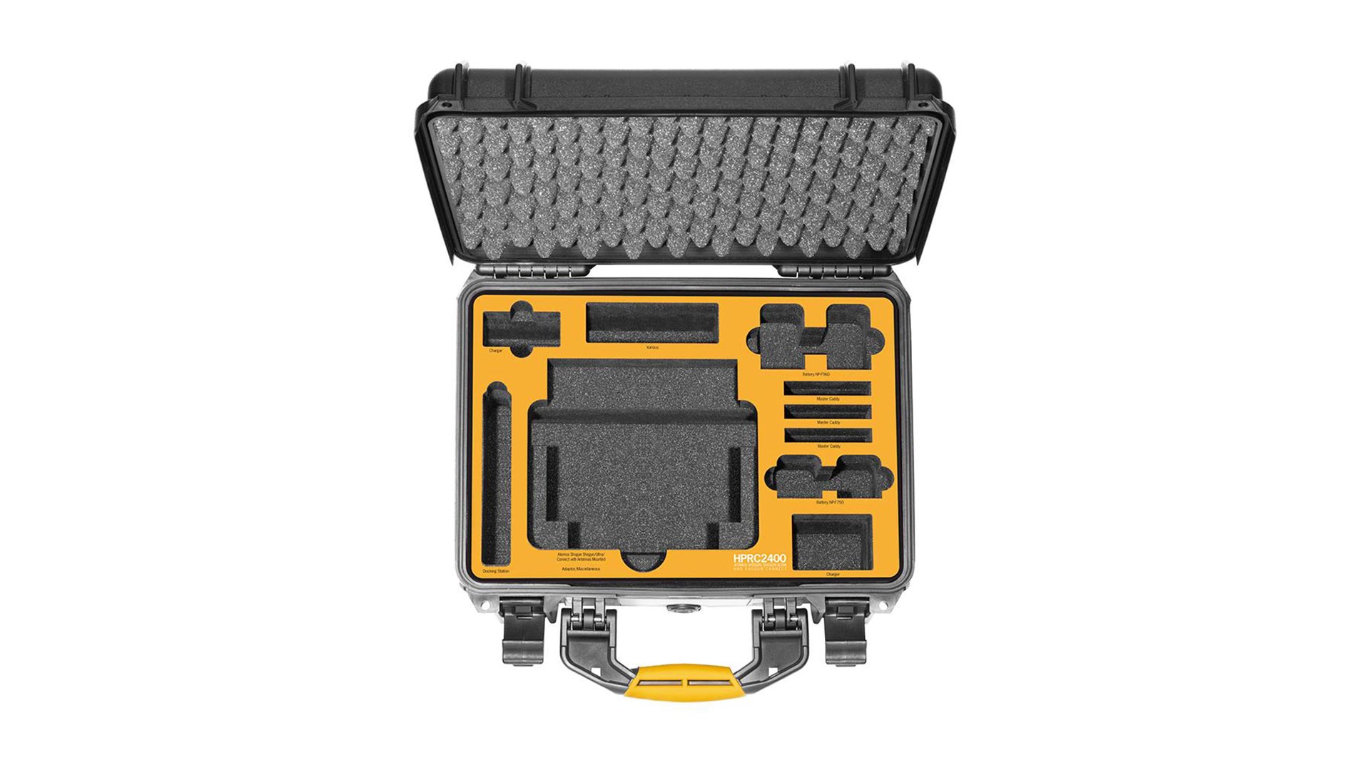 Valigia in resina HPRC S-SHGC-2400-01 per Atomos Shogun, Shogun Ultra, Shogun Connect