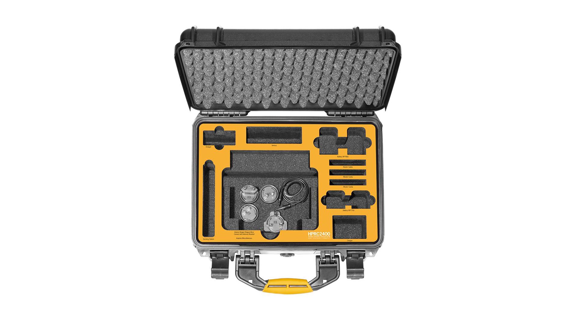 Valigia in resina HPRC S-SHGC-2400-01 per Atomos Shogun, Shogun Ultra, Shogun Connect