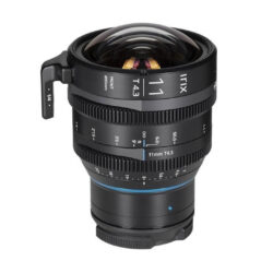 Irix Cine 11mm T4.3 con attacco Canon RF - obiettivo con scala metrica in metri